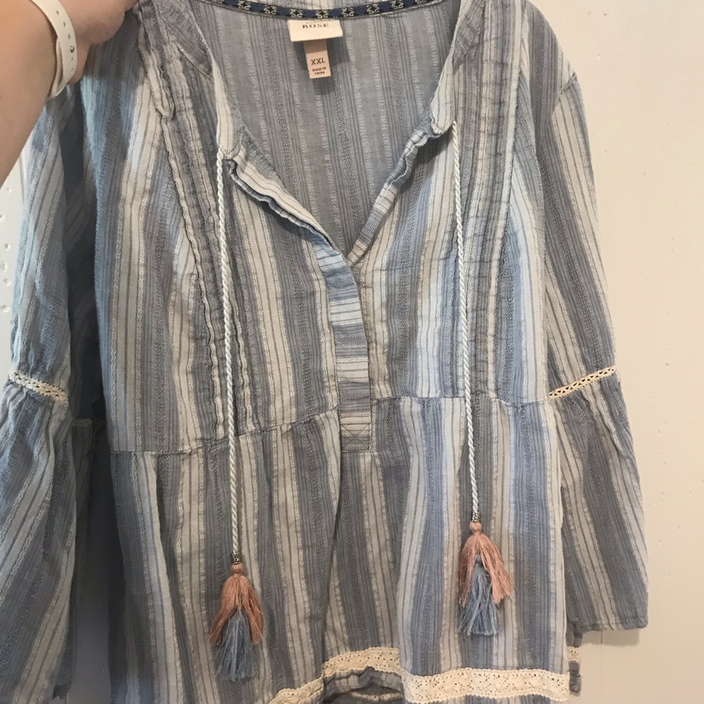 Boho Peasant Blouse